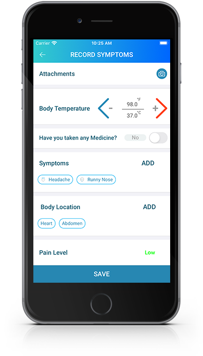 symptom-recorder_screen1 symptom-recorder